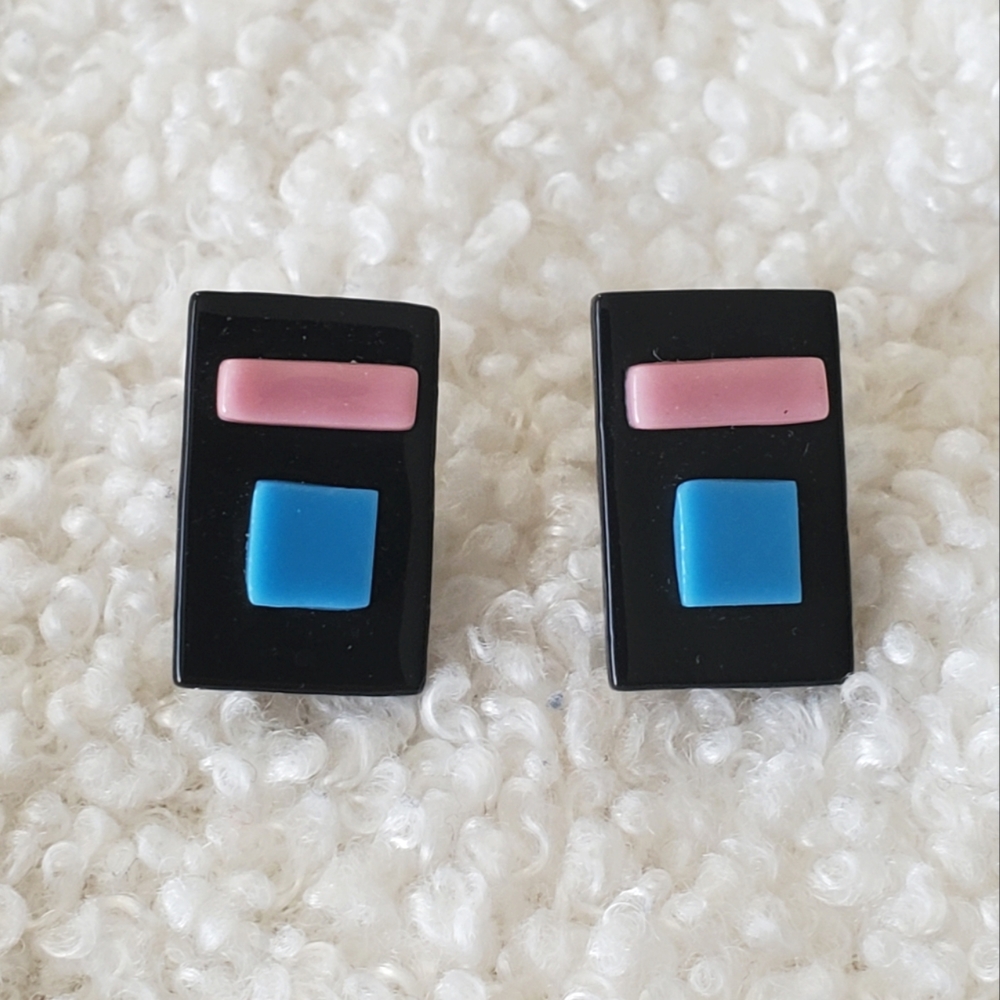 Unique Abstract Style Small Earrings